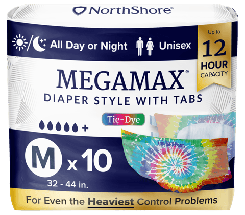 D151 NorthShore MegaMax 12-Hour Overnight HBL Diaper Style Briefs