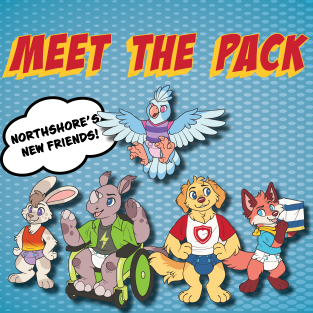 Meet NorthShore's new friends The Pack
