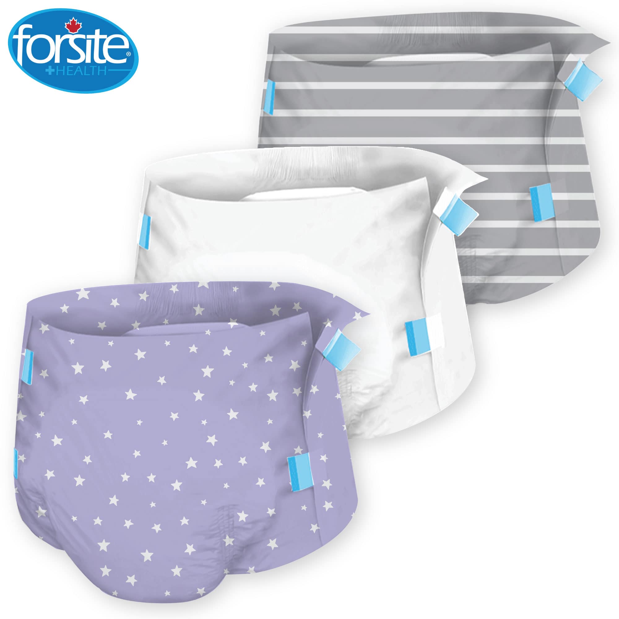 Forsite AM PM Maximum absorbency for daily errands or nightly rest!