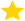 yellow five pointed star