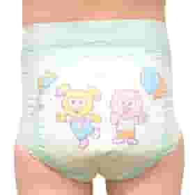 Kiddo Cloth-Like Printed Adult Diapers