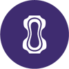 <div><strong>Contoured Pad Design</strong></div>